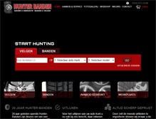 Tablet Screenshot of hunterbanden.nl